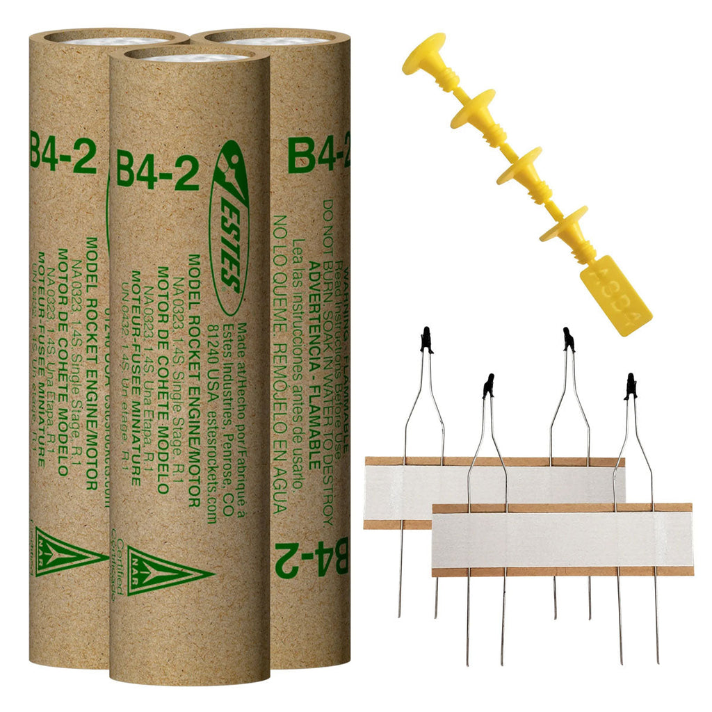 B4-2 Model Rocket Engines (3pk)
