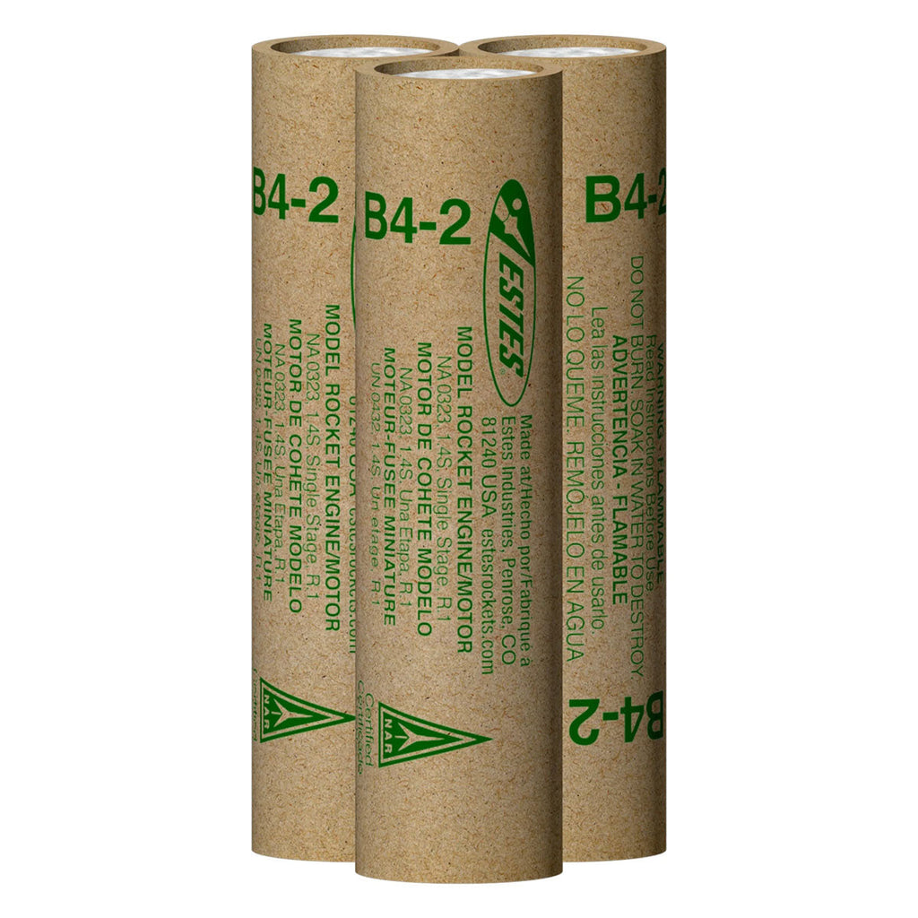 B4-2 Model Rocket Engines (3pk)