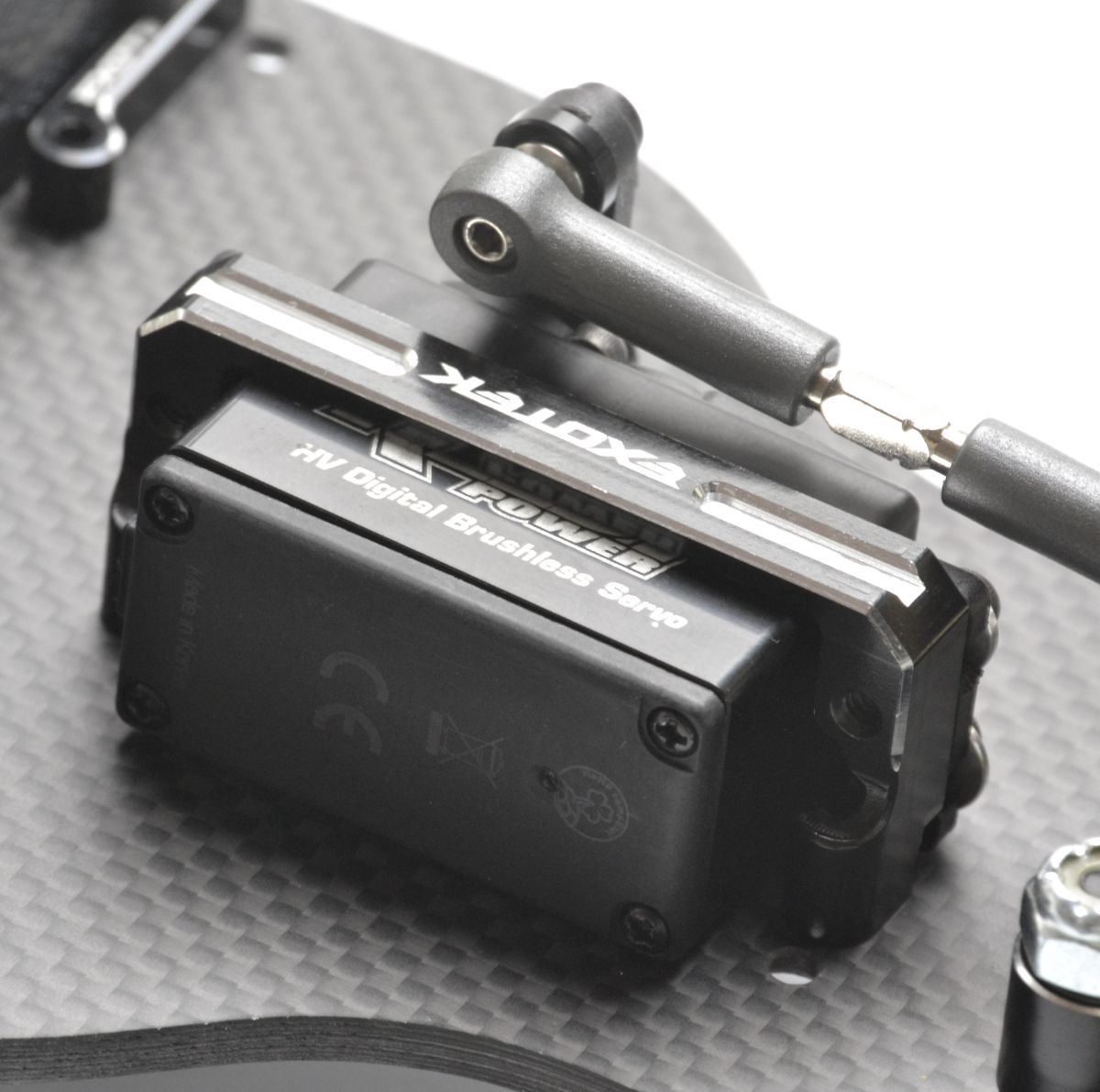 RC10 HD Servo Mount, 7075, 1pc