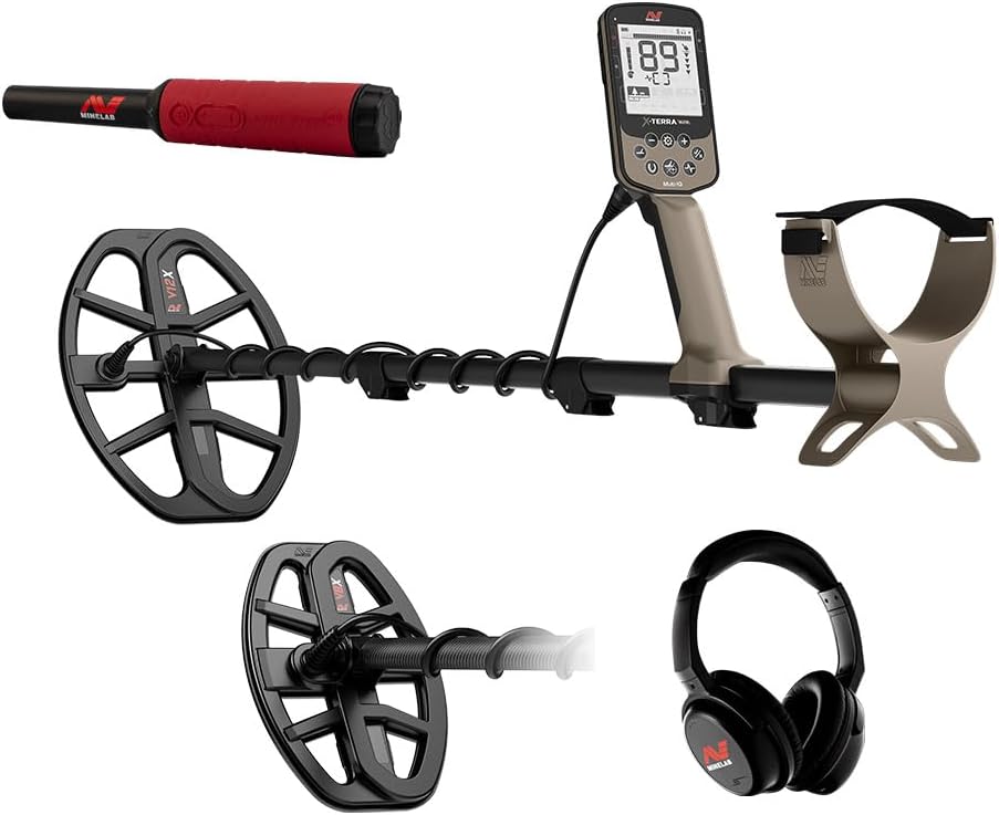 PROMO 45B - Minelab X-terra Elite Expedition Pack Metal Detector with a FREE Pro-Find 40