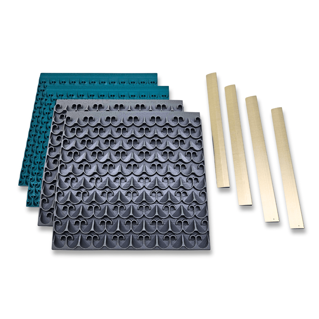 Kit de turbocargador de 4 tapetes para cubo de oro - Dream Mat | Equipos de minería de oro