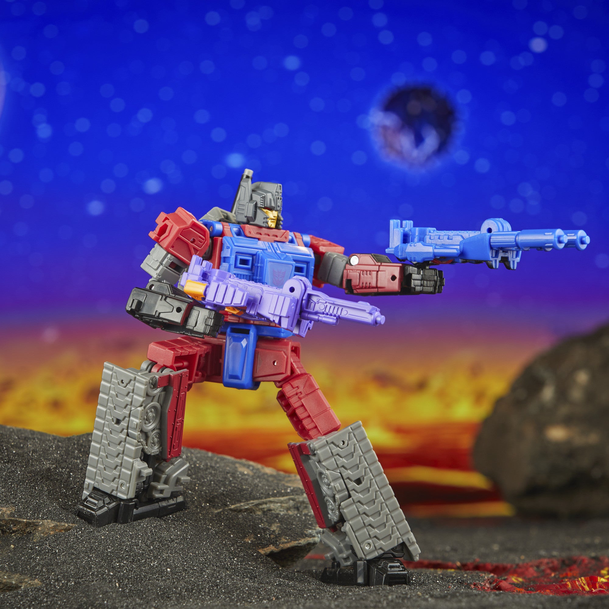 Quake - Transformers Legacy United Deluxe Class G1 Universe action figure