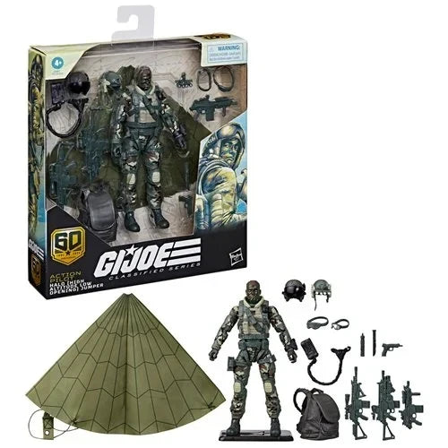 Hasbro - G.I. Joe Classified Series 60th Anniversary 6-Inch Action Pilot HALO Jumper Action Figure