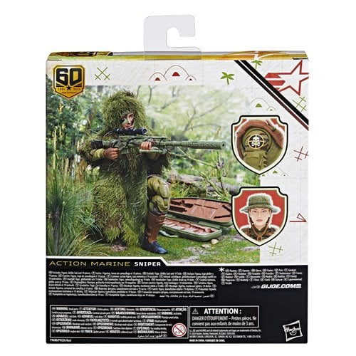 G.I. Joe Classified Series 60th Anniversary Marine Sniper Action Figure