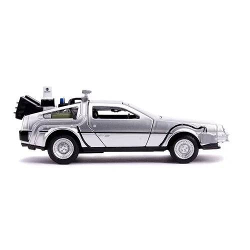 Jada Toys - Back to the Future 2 Time Machine 1:32 Scale Die-Cast Metal Vehicle