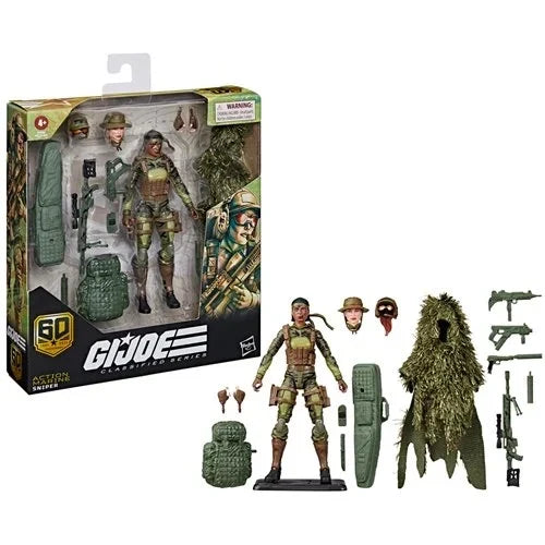 G.I. Joe Classified Series 60th Anniversary Marine Sniper Action Figure