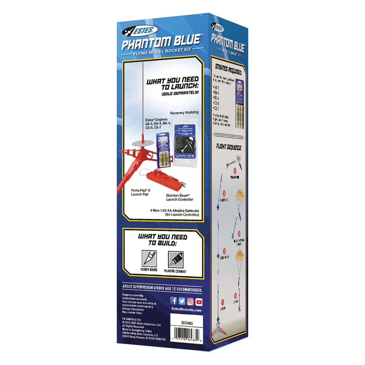 Estes Rockets - Phantom Blue™