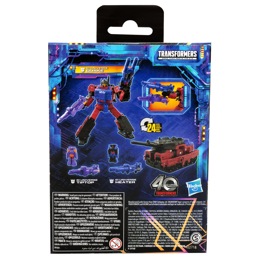 Quake - Transformers Legacy United Deluxe Class G1 Universe action figure