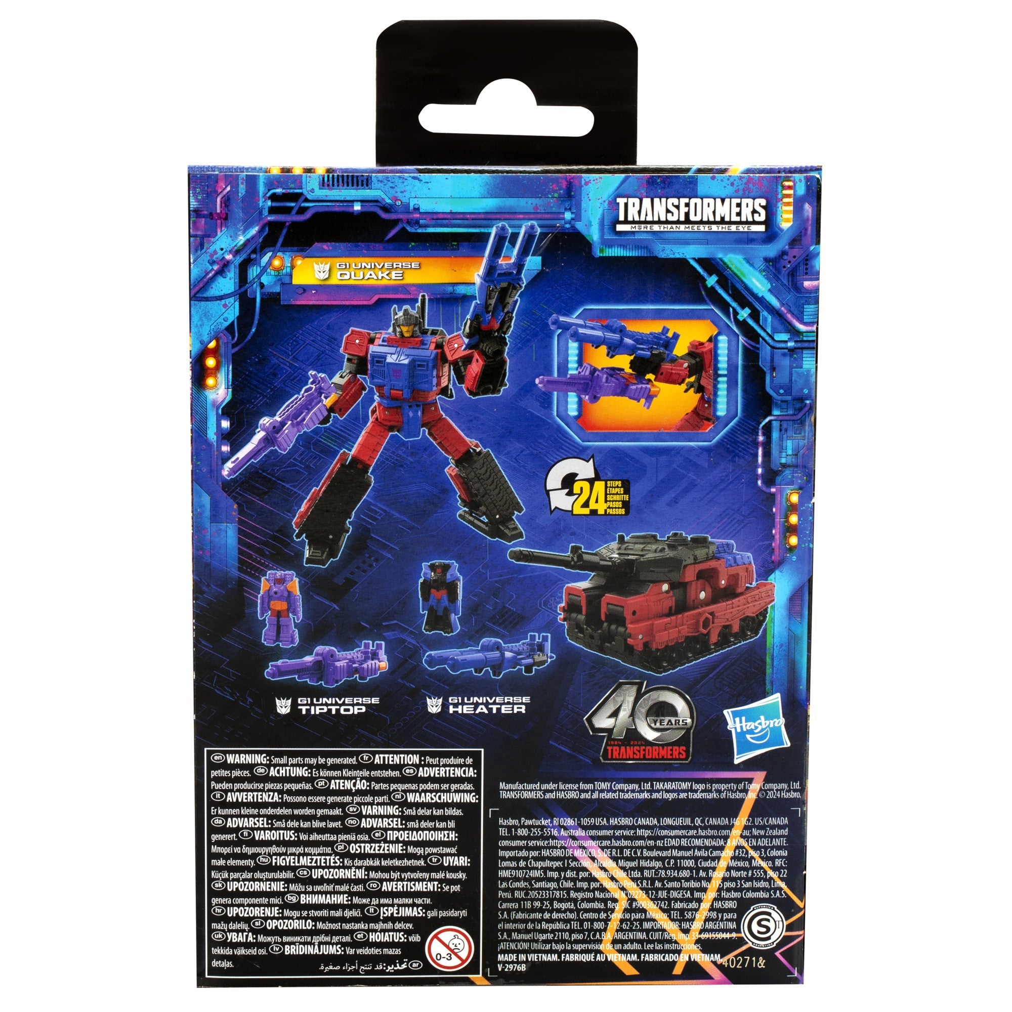 Quake - Transformers Legacy United Deluxe Class G1 Universe action figure