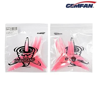 Gemfan - Hurricane JB edition 51477 3-Blade Prop (set of 2) choose a color