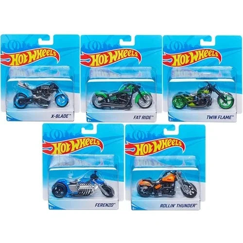 Hot Wheels - Street Power Motorcycles - 1:18 Scale