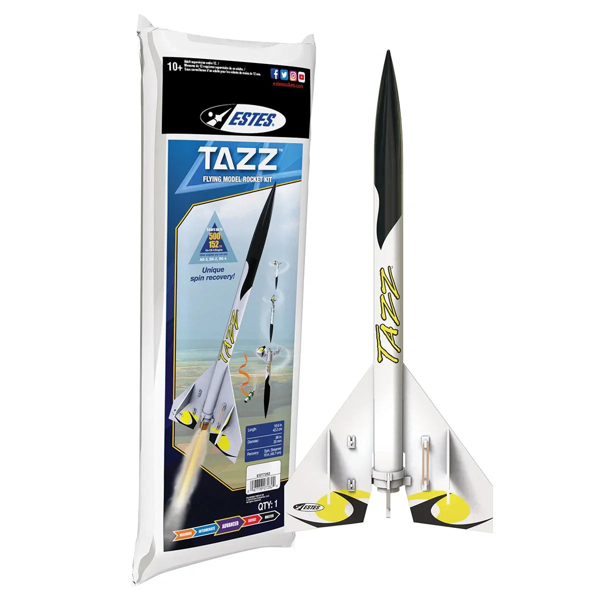 Estes Rockets - Tazz Model Rocket Kit, Advanced
