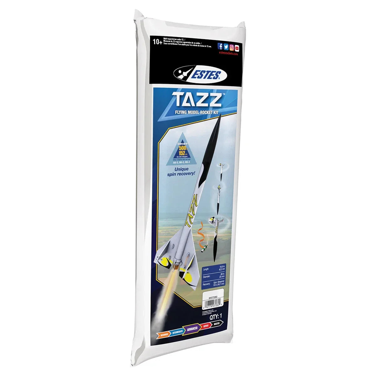 Estes Rockets - Tazz Model Rocket Kit, Advanced