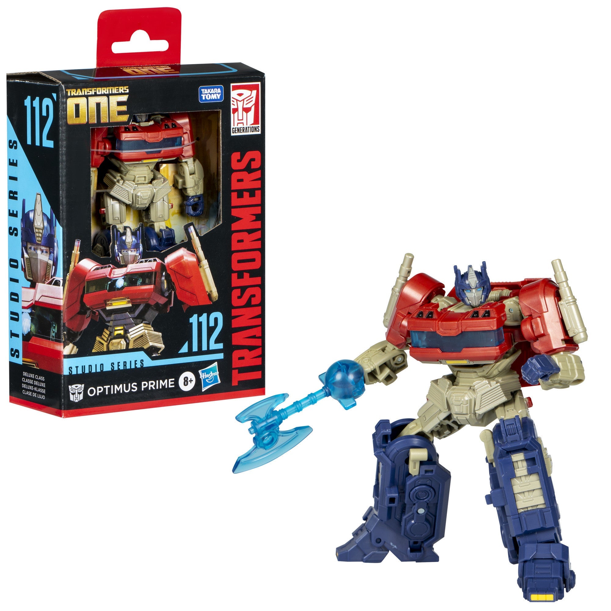 Optimus Prime, Transformers Studio Series Deluxe Class One 112 Action Figure