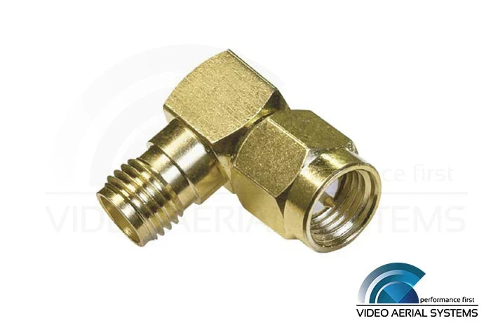 Video Aerial Systems (VAS) - SMA (90 Degree) Right Angle Adapter