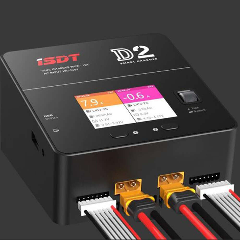 ISDT D2 200w Dual Output Smart Charger