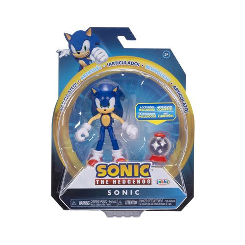 Sonic the Hedgehog 4-Inch Action Figures with Accessory