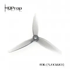 HQProp - 5136 （R36）5.1x3.6x3Racing Propeller (2CW+2CCW)-Poly Carbonate