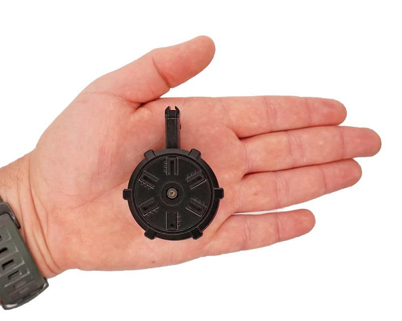 Mini 60 Round AR15 Drum Magazine, for AR15 Base Models