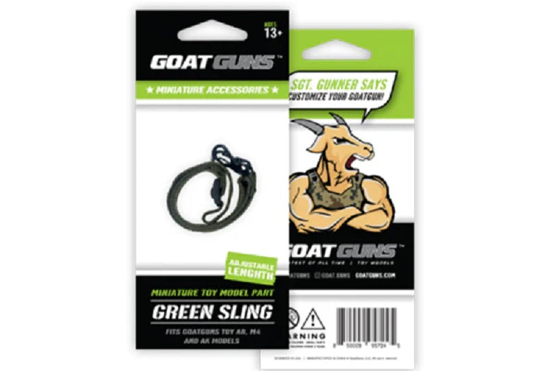 Miniature Sling, Green, Adjustable, for Mini AR & AK