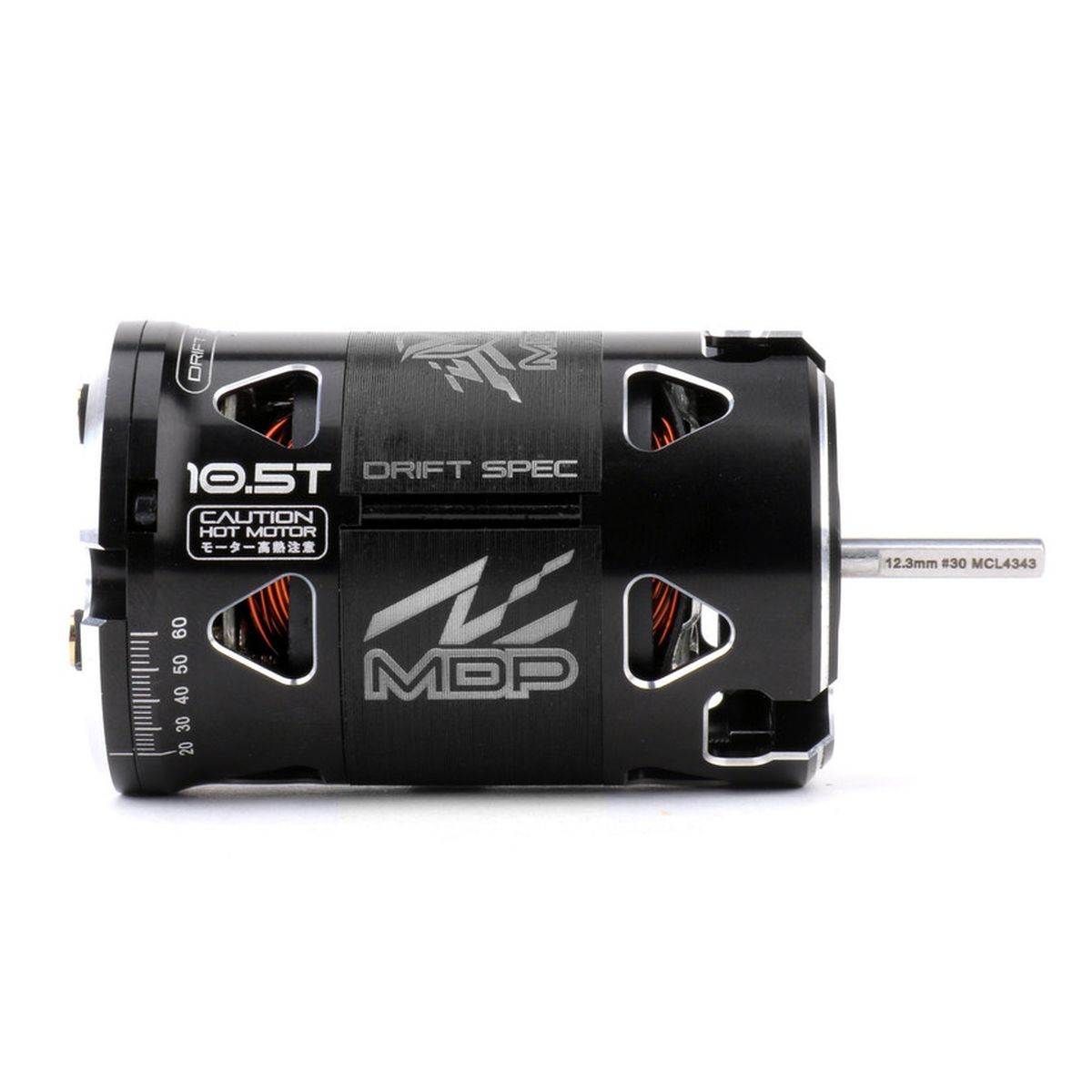Drift Performance MDP 10.5T Motor, Black/Silver