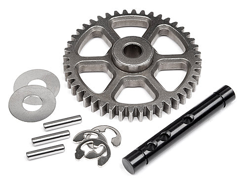 Idler Gear 44T/Shaft Set (Savage Flux HP)