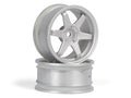 TE37 Wheel 26mm Matte Chrome (3mm Offset)