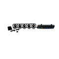 Ford Bronco 4400 Monster Truck Light Buckets