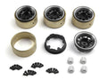 CS-10 Aluminum Wheel 1.2in (Black/4pcs), Fits Venture18