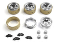 CL-6 Aluminum Wheel 1.2in (Silver/4pcs), Fits Venture18