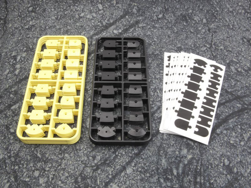 nano-TTR Curb Set - Black and Yellow