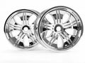 Tremor Wheel Chrome (115X70mm 7in/2pcs) - Savage X