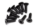 Tp. Flat Head Screw M3X10mm (Hex Socket/10pcs)