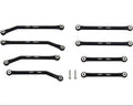 Aluminum High Clearance 4 Links Set for (133.7mm) SCX 24