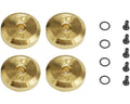 '+4mm Steel Axles Brass Weight, for SCX24