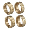 3.6g Brass Wheel Weights, SCX30