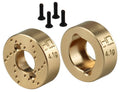 Brass Rear Hub 4.1g, SCX30