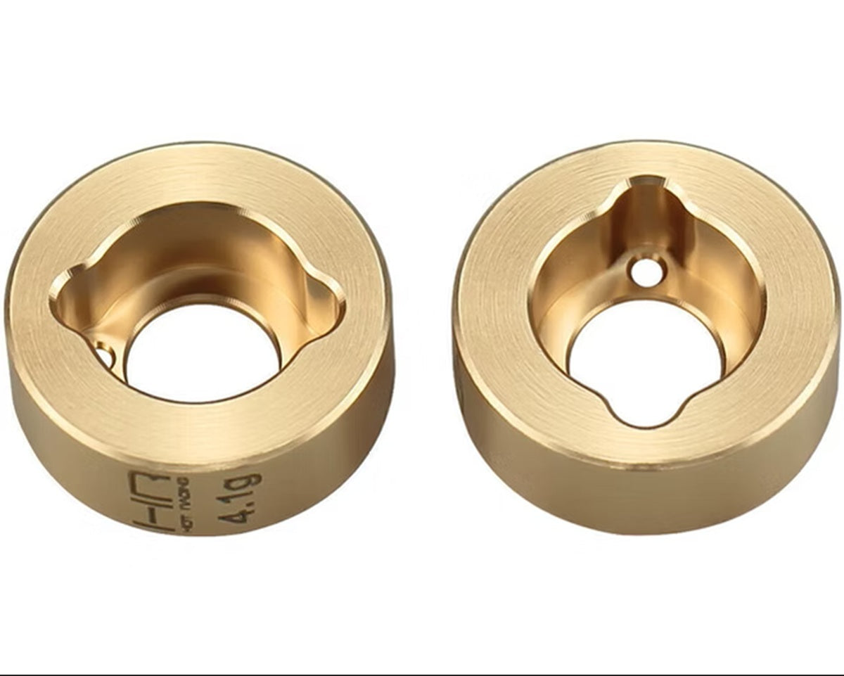 Brass Rear Hub 4.1g, SCX30