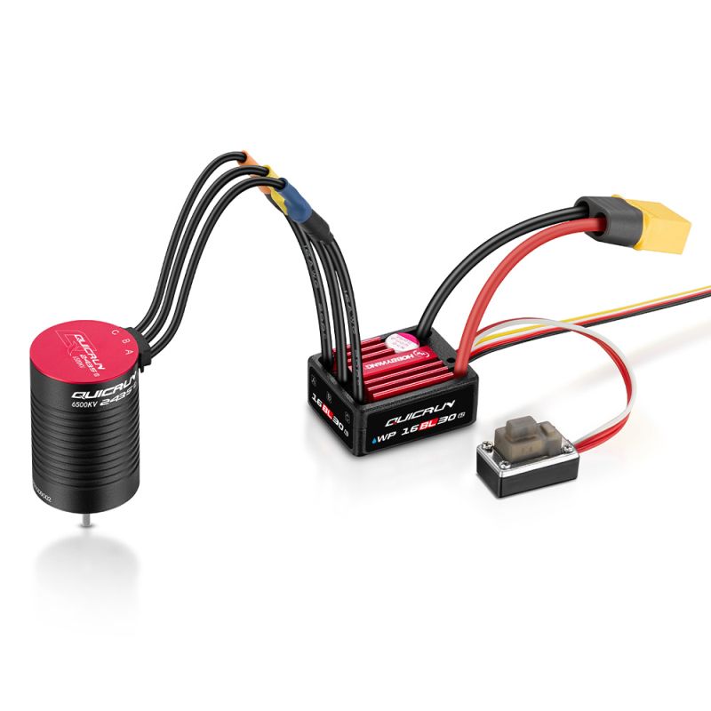 Quickrun 16BL30 G2 ESC & 2435SL 4500KV G3 Motor Combo