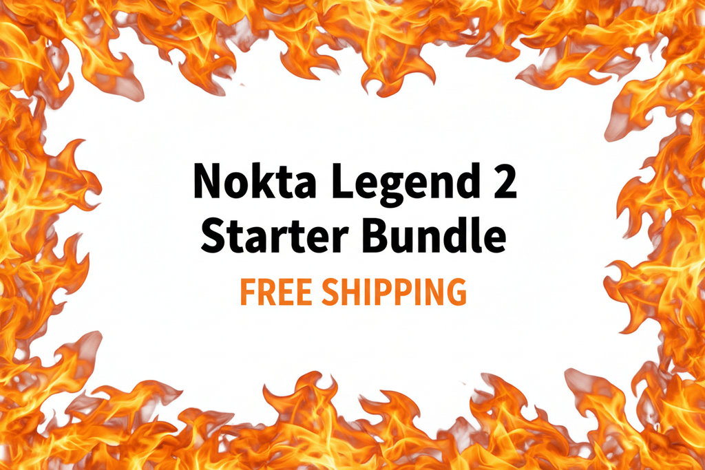 Nokta Legend 2 Starter Bundle - Flame Border