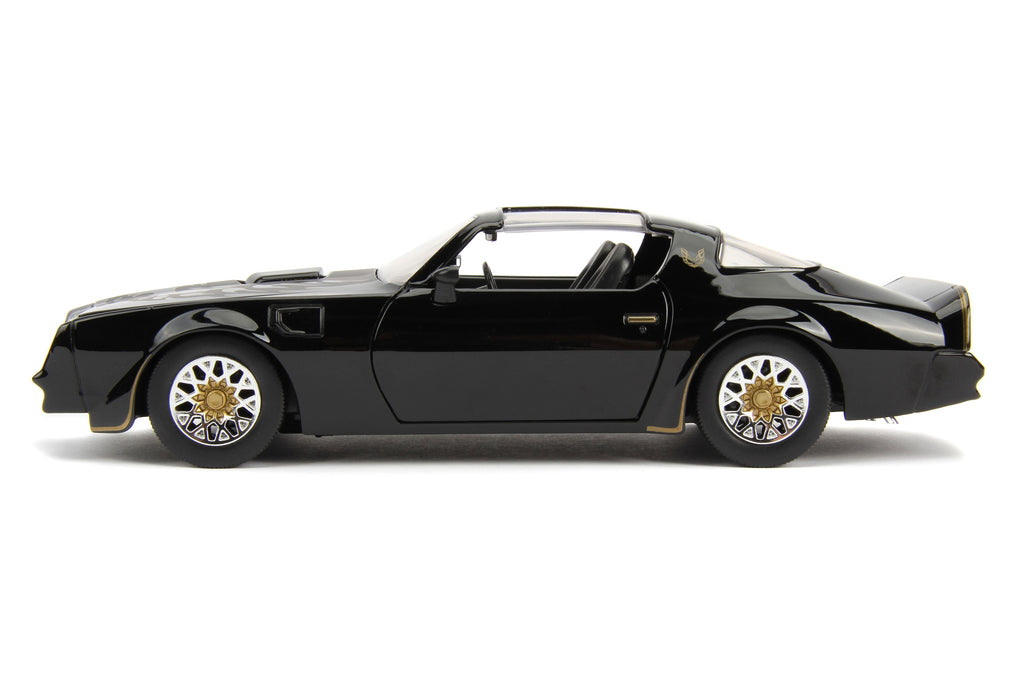 Tego���s 1977 Pontiac Firebird Black "Fast & Furious" Movie 1/24 Diecast Model Car by Jada