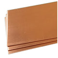 Copper Sheet: 0.025" Thick x 4" Wide x 10" Long