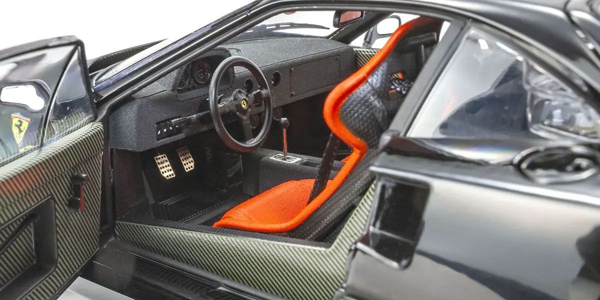 1/18 Ferrari F40 Diecast Model, Black
