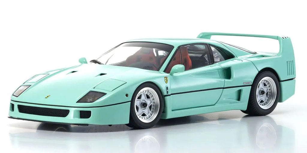 1/18 Ferrari F40 Scale Model, Mint Green