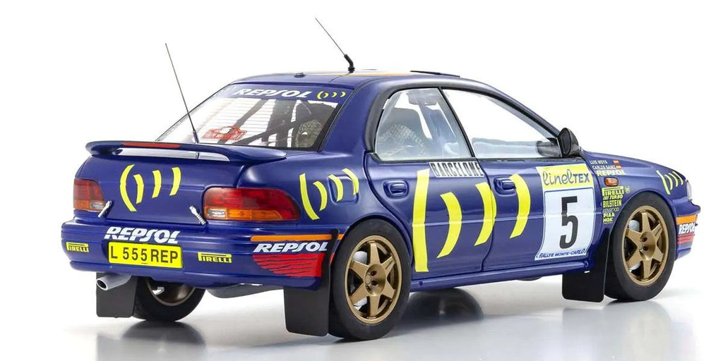 1/18 Scale Subaru Impreza 1995 Monte Carlo #5 Model Diecast Car