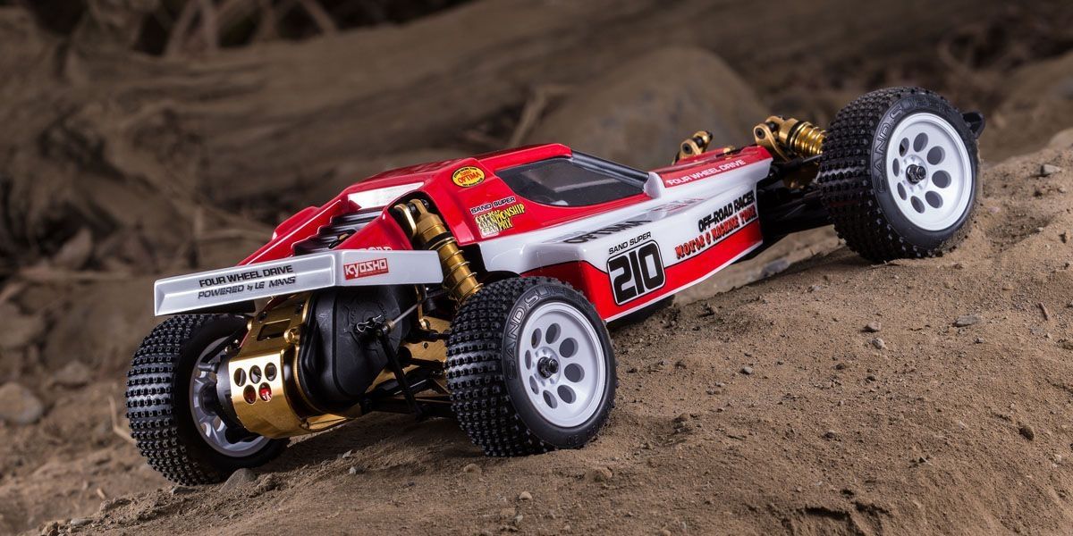 Kyosho - 1/10 Electric Radio Control 4WD Racing Buggy Turbo Optima