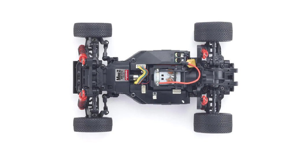 Mini-Z Buggy Turbo Optima Mid Special White