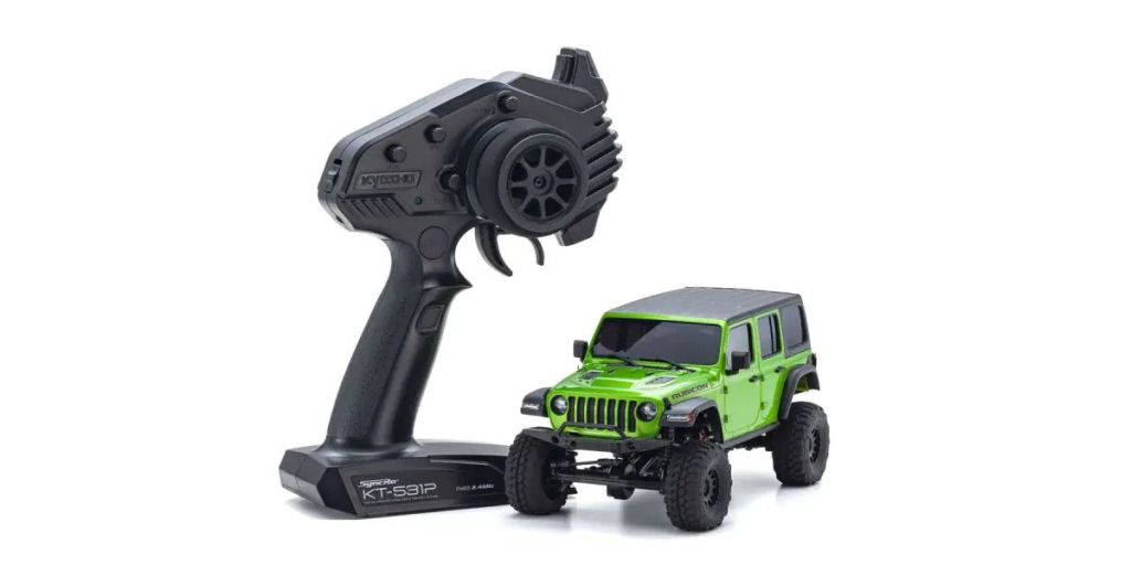Mini-Z 4x4 Jeep Wrangler Unlimited Rubicon w/Interco Tires Mojito