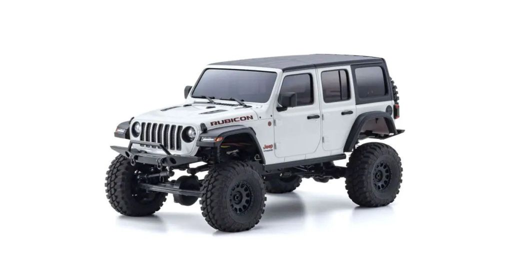 Mini-Z 4x4 Jeep Wrangler Unlimited Rubicon w/Interco Tires Bright White