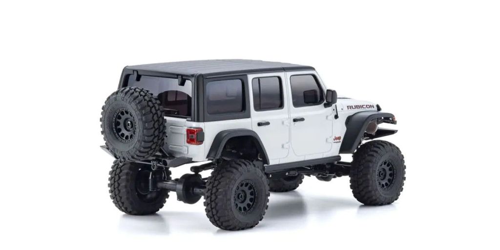 Mini-Z 4x4 Jeep Wrangler Unlimited Rubicon w/Interco Tires Bright White